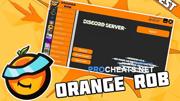 Инжектор Orange Rob для Роблокс