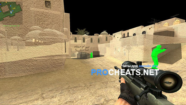 Чит Wallhack для CSS V34