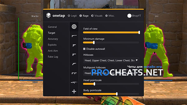 Чит Onetap v4 для CS:GO
