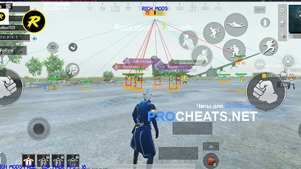 Чит BGMI ESP 1.5.0 для Pubg Mobile