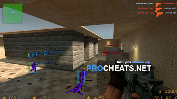 Чит Wallhack для CSS V91