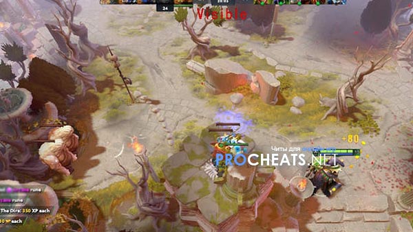 Чит Visible для Dota 2 7.29d