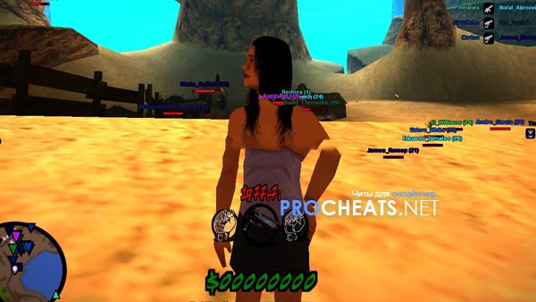 Чит Wallhack для SAMP 0.3.7