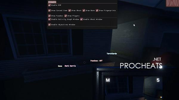 Чит Internal Hack для Phasmophobia