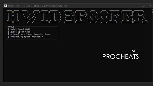 HWID Spoofer для разбана по железу