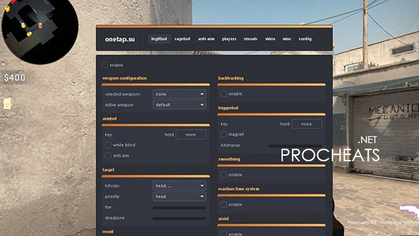 Чит Onetap v3 (Crack) для CS:GO