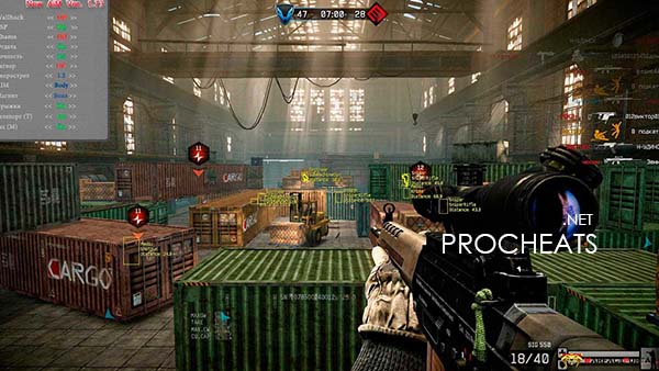 Чит SquadClient FREE для Warface