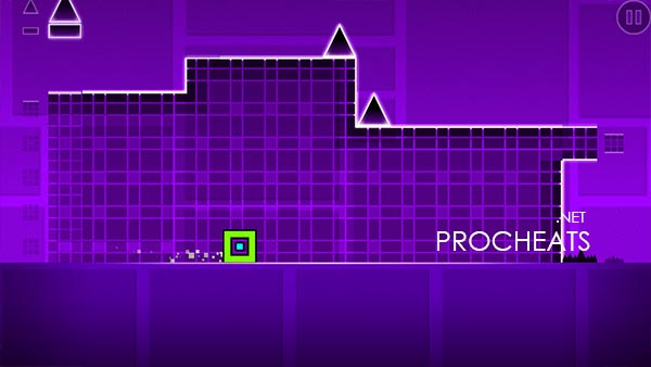 Чит Noclip для Geometry Dash