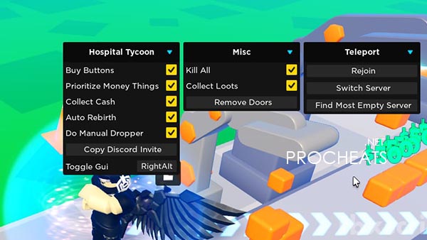 Скрипт на Hospital Tycoon для Роблокс