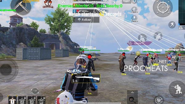 Чит KR MODE для Pubg Mobile 1.7