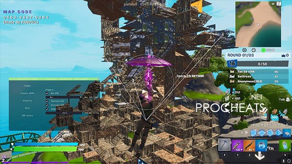 Чит ExoticFN для Fortnite