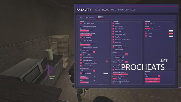 Мощный Rage CFG на чит Fatality 2022