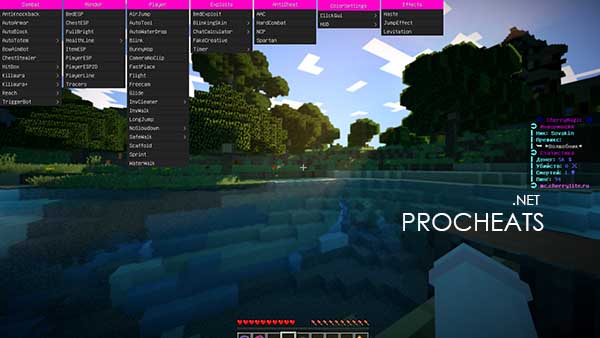 Чит Jessica 4.1 для Minecraft 1.12.2