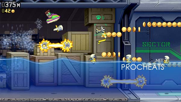 Чит для Jetpack Joyride v 1.58.1 - Много денег