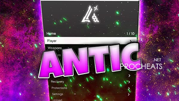 Чит Antic v1.4.5 для GTA 5 Online 1.58