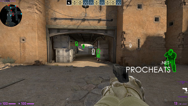 Чит WALLHACK + AIMBOT для CS:GO