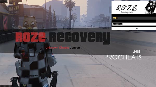 Чит Roze Recovery для GTA 5 Online 1.58