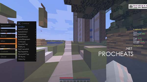 Чит Zamorozka 1.0 для Minecraft 1.16.5
