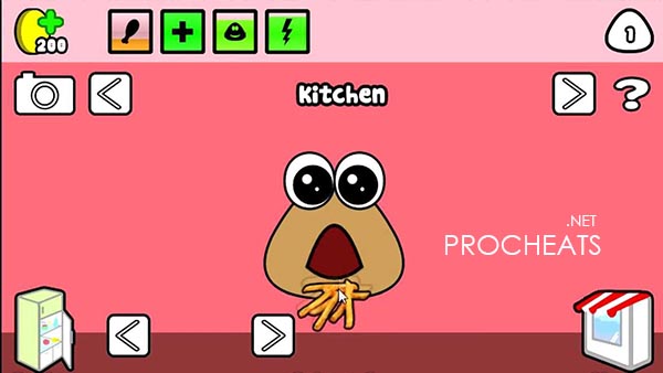 Чит для Pou v 1.4.86 - Свободные покупки