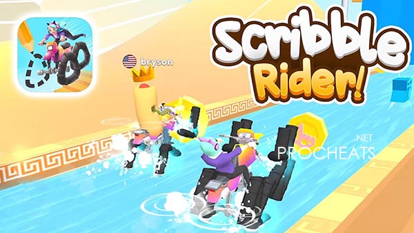 Чит для Scribble Rider! 1.980 - Много денег