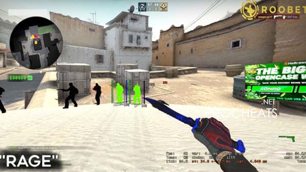 Rage (CFG) на чит Aurora для CS:GO