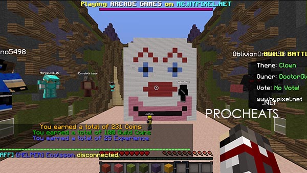 Чит-клиент Clown Client для Minecraft