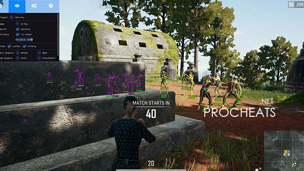 Чит ESP, Aimbot, NoRecoil для PUBG (Steam)