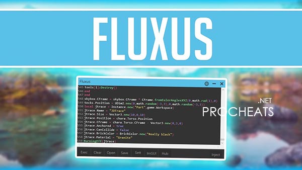 Инжектор Fluxus Exploit для Роблокс