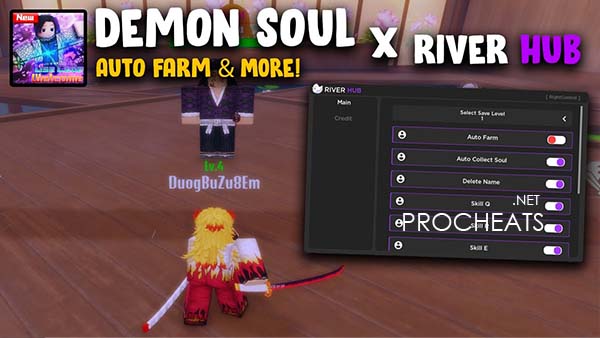 Скрипт на Demon Soul для Роблокс
