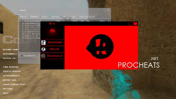 Чит Koola для CSS v34 (Steam / No Steam)
