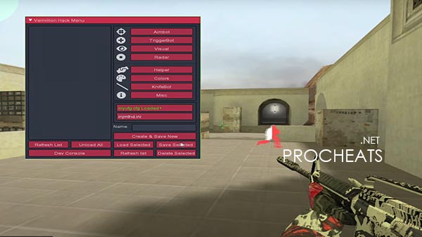 Чит Vermillion для CS 1.6