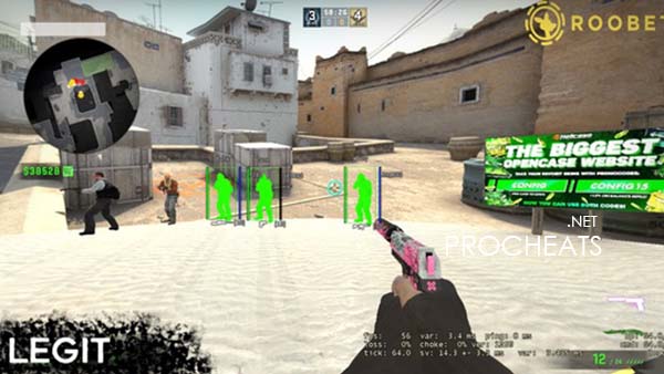 Legit (CFG) на чит Aurora для CS:GO