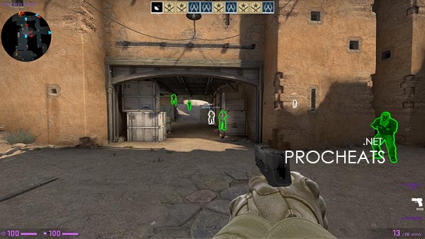 Чит Aristois для CS:GO - ESP, Legit Aimbot